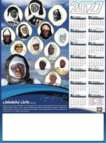 Calendrier 2027 IDM, modèle 21